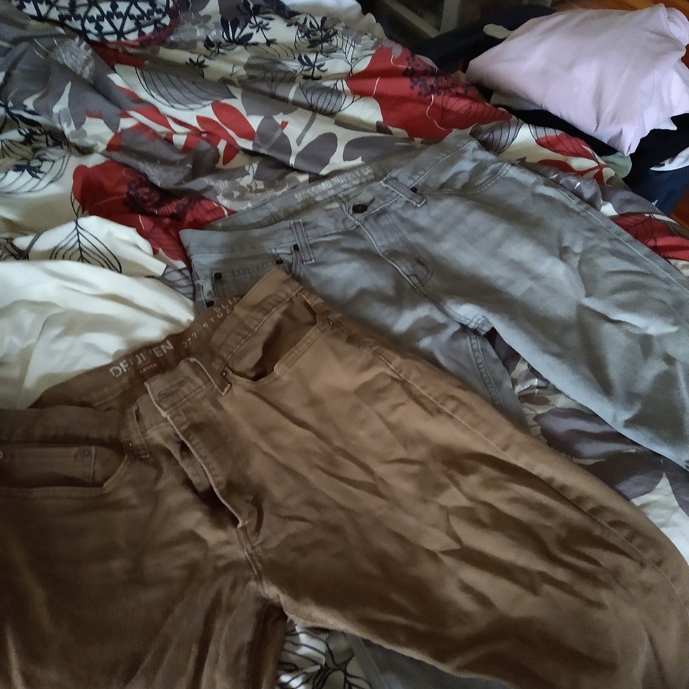 2 pies of men's pants